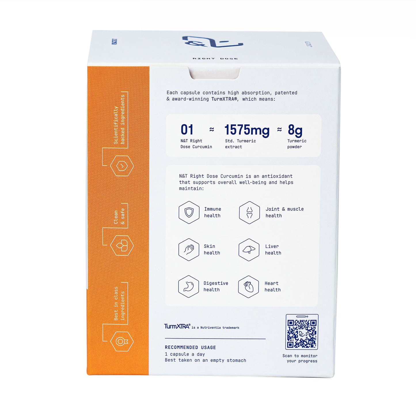 RIGHT DOSE CURCUMIN (TurmXTRA® 250mg)