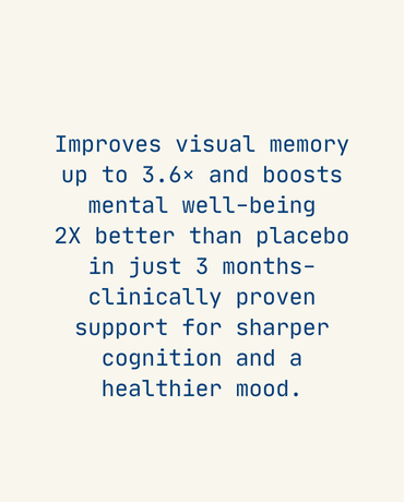 Cognitive Health back image