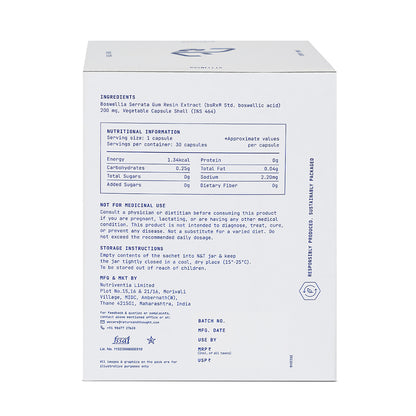 RIGHT DOSE BOSWELLIA (bsRx® 200mg)
