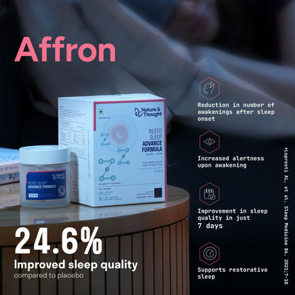 RESTO SLEEP ADVANCED FORMULA (Melotime™ SR + Affron)