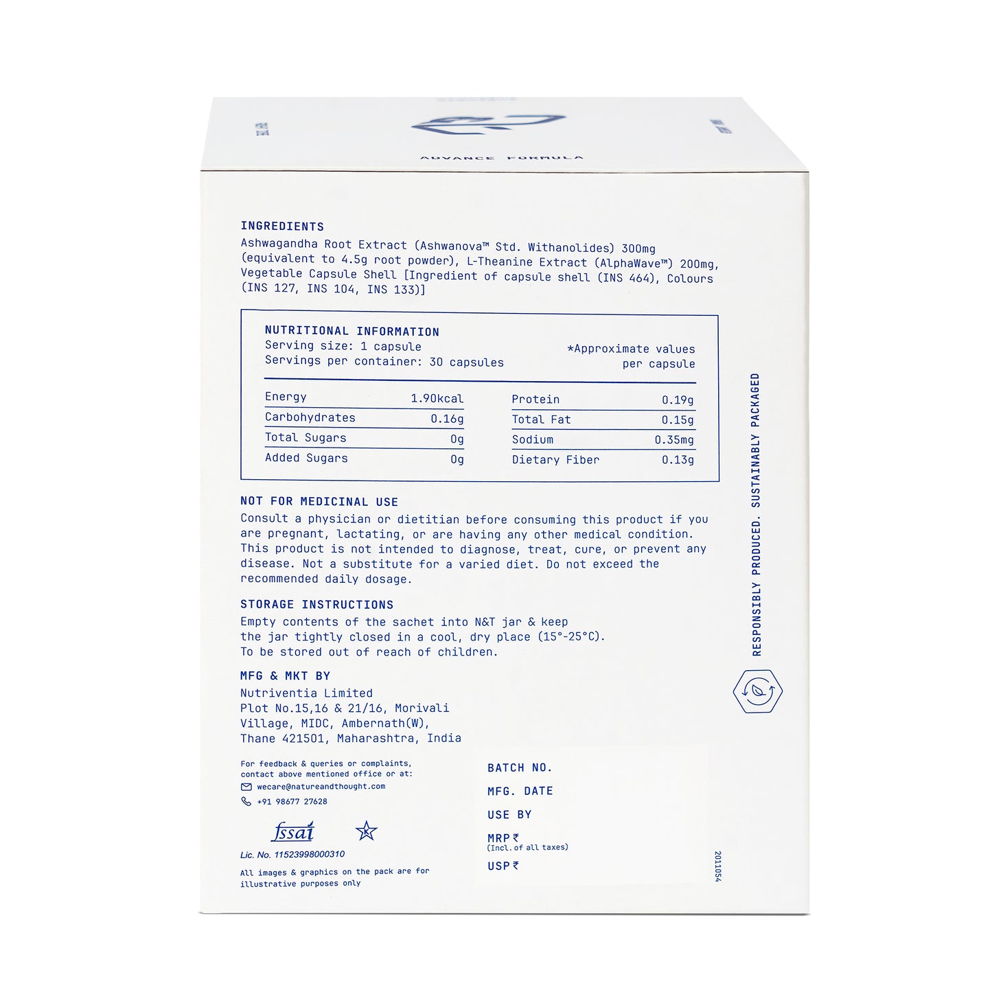 STRESS EASE ADVANCED FORMULA (Ashwanova™ + AlphaWave®)