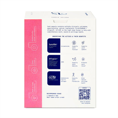 TRIPLE ACTION JOINT FORMULA (UC-II® + Aflapin® + TurmXTRA®)