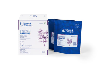 Nature & Thought Boswellia product packaging on a white background