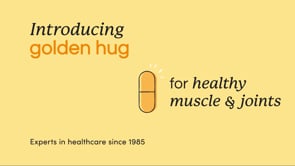 
                  
                    Load and play video in Gallery viewer, Golden Hug | Curcumin Supplement | 1-A-Day for Joint &amp;amp; Muscle Support
                  
                
